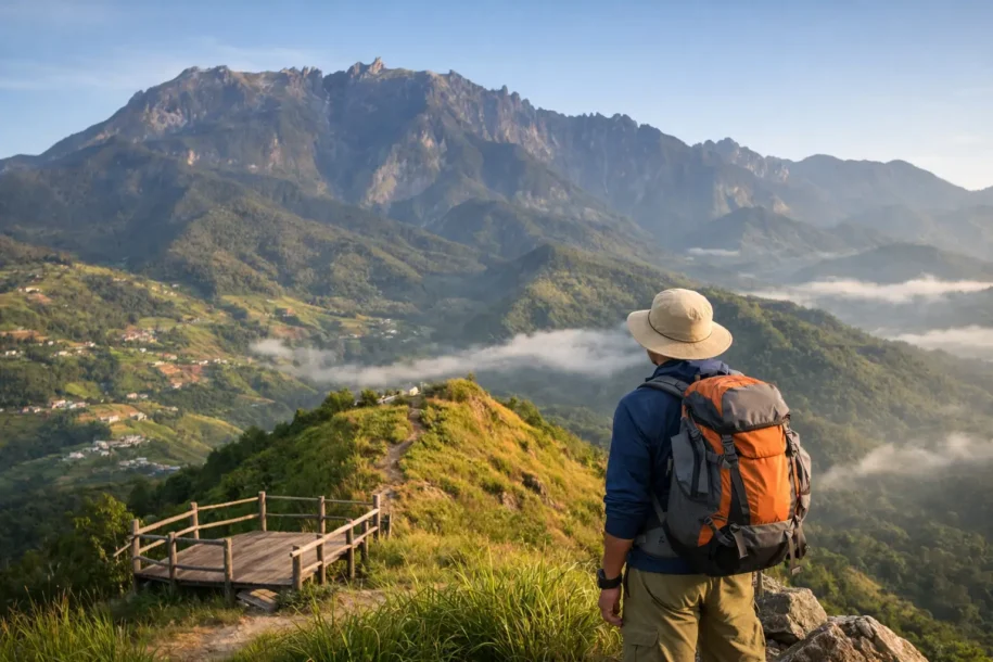 How to Reach Sosodikon Hill in Kundasang